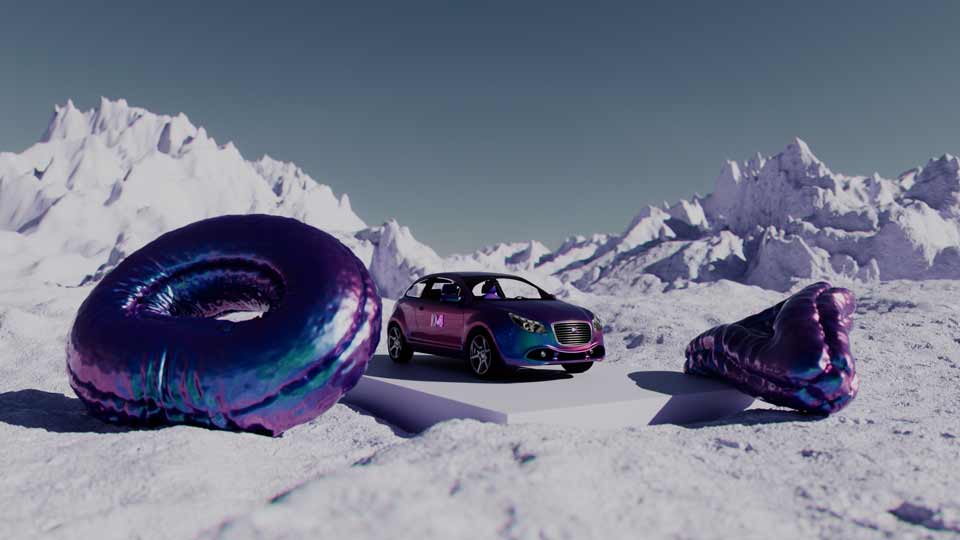 3D-Animation Portfolio Preview Image Car Commercial